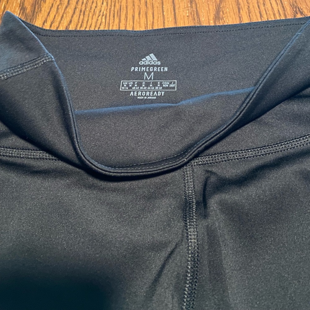 Adidas spandex bike shorts.